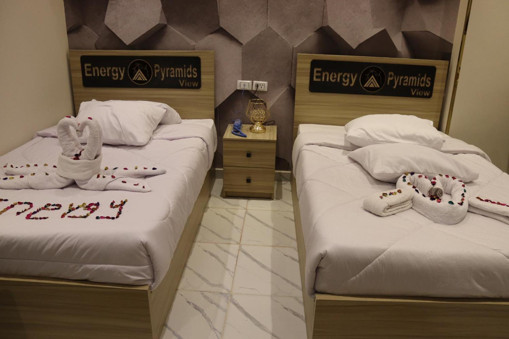 Energy Pyramids View Hostel Kafret el-Gabal Buitenkant foto