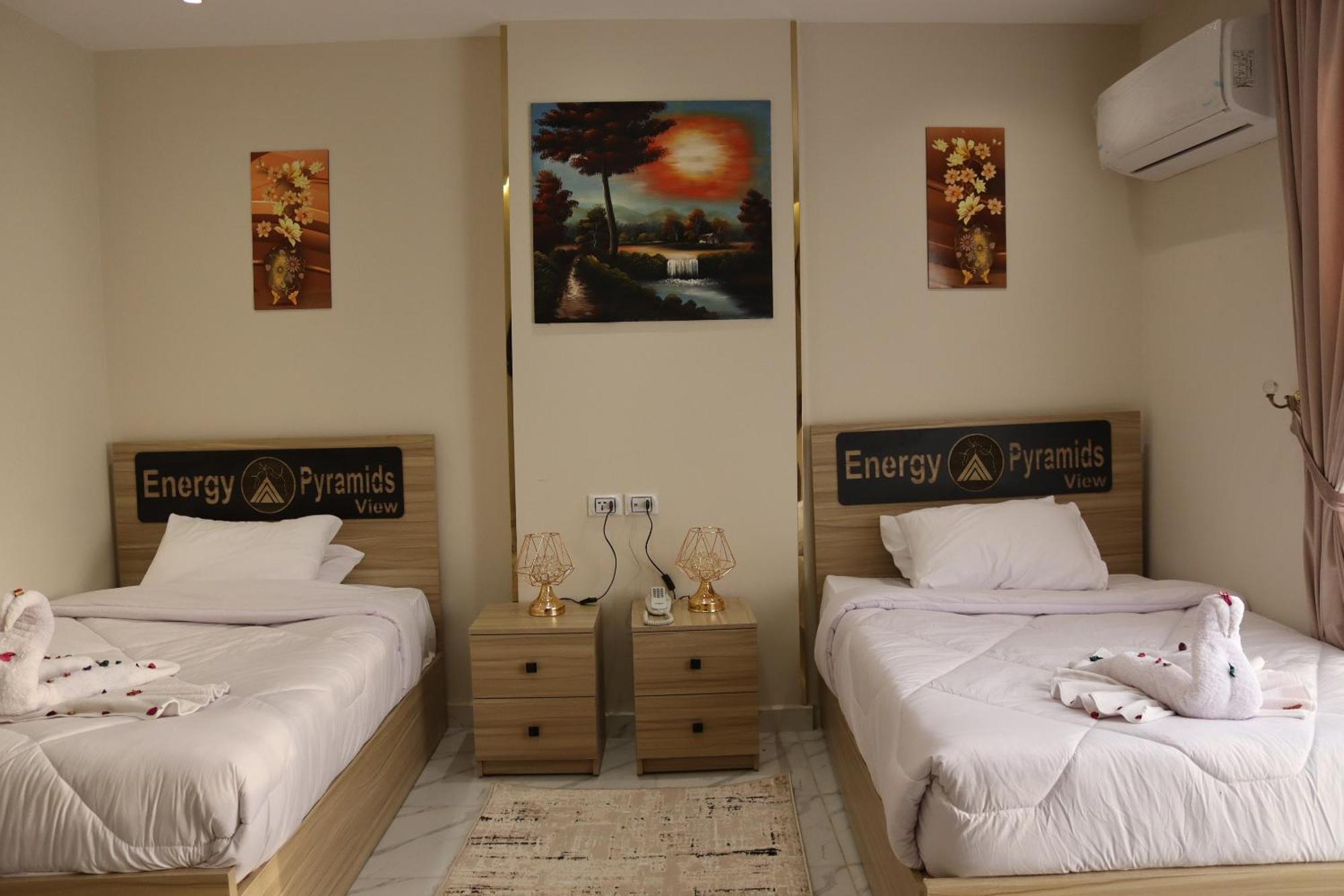 Energy Pyramids View Hostel Kafret el-Gabal Buitenkant foto