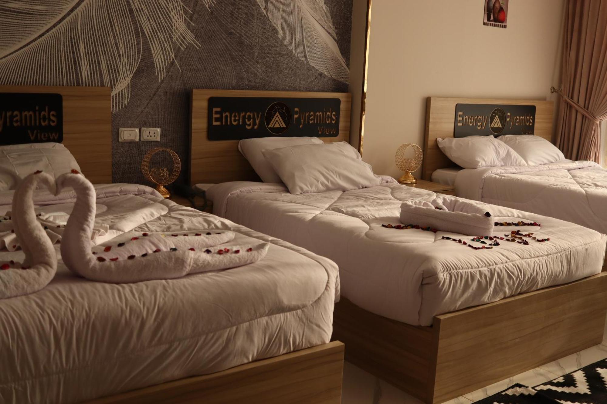 Energy Pyramids View Hostel Kafret el-Gabal Buitenkant foto